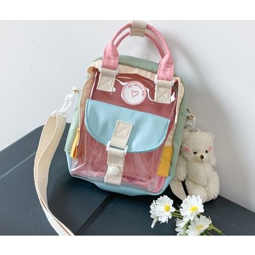 2021 New Fashion Summer New Macaron Jelly Portable Shoulder Bag Ladies Clutch Casual Totes Transparent Female Purs Handbags Flap