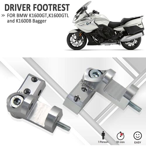 NEW Motorcycle Foot peg FOR BMW K1600GT K1600GTL K1600B Bagger Passenger Footpeg Lowering Kit K 1600 GT GTL K1600 B