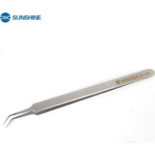 SUNSHINE ST-14X Flight Line Special Tweezers Industry Tweezers Stainless Steel Professional Maintenance Tweezers