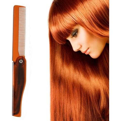 Curly Hair Comb Inner Buckle Hairstyle Comb Relieve Fatigue Salon Hair Brushes Lightweight Easily Carrying Hair Part