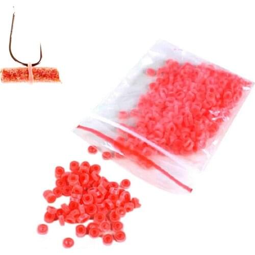 1000PCS/5bags Fish Tackle Rubber Bands For Fishing Bloodworm Bait Granulator Bait Fishing Accessories Wholesale