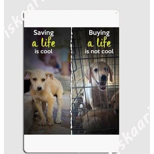 Saving A Life Is Cool Poster Metal Plaque Club Bar Plaques Wall pub Designing Tin sign Poster