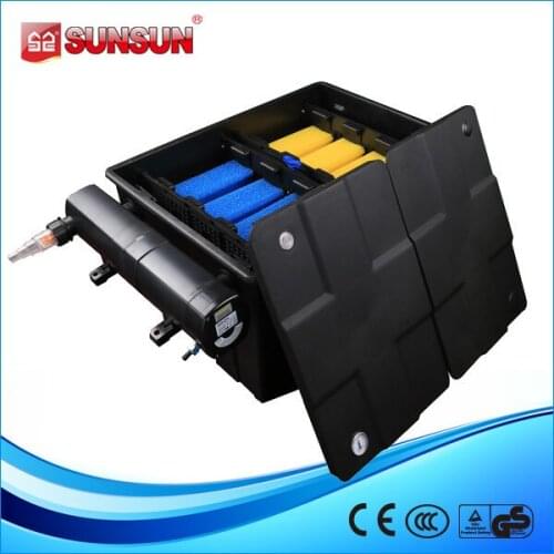 SUNSUN CBF-350B Koi fish pond filter box, water circulation filter equipment. Water purifiers that can carry UV germicidal tubes