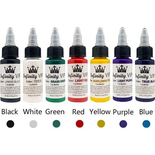 30ml Tattoo Ink Pigment Body Art Tattoo Kits Professional Beauty Paints Makeup Tattoo Supplies Semi-permanent Eyebrow