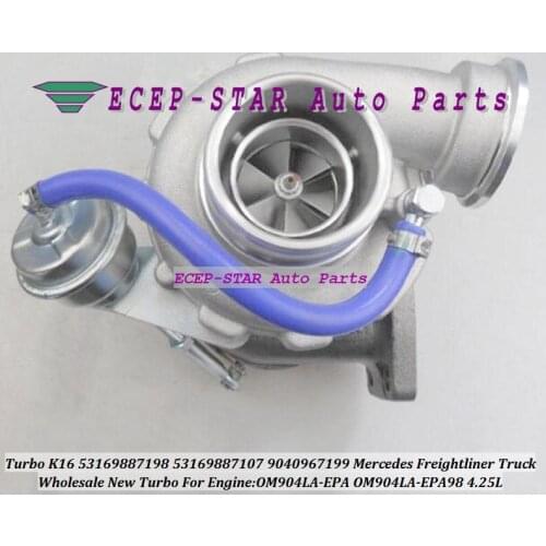 Turbo K16 53169887198 53169887107 9040967199 Turbocharger For Mercede*s For Freight*liner Truck OM904LA-EPA OM904LA-EPA98 4.25L