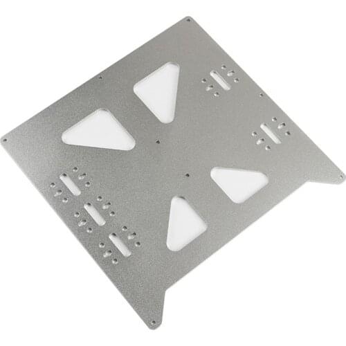 V2 Hot Bed Support Plate Aluminum Y Carriage Anodized Plate upgrade For Prusa i3 RepRap DIY MK2 MKa 3D Printer hotbed parts