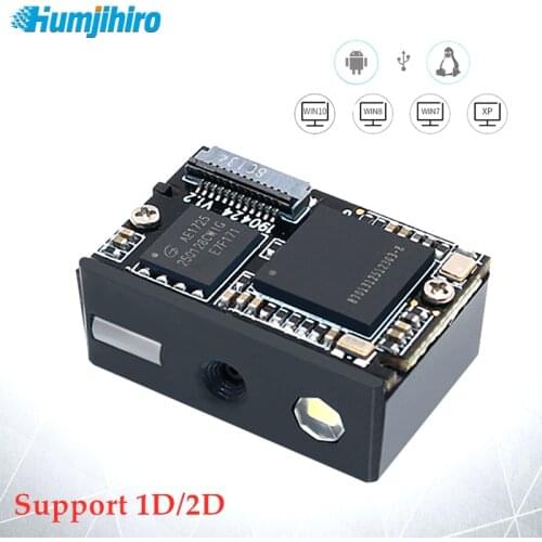 Embedded Scanner Module 1D 2D QR Barcode Scan Head USB/TTL Industrial Fixed Scan Engine Mount Barcode Scanner