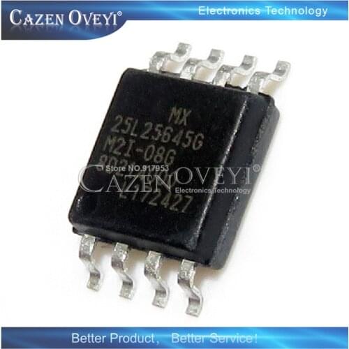 1piece MX25L25645GM2I-10G MX25L25645G MX25L25645 SOP-8 In Stock