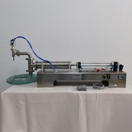 2 Nozzles Automatic Liquid Filling Machine Small Production Line Gear Pump Fruit Wine Filler Machinery
