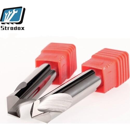 5PCS Positioning drill with centering drill bit for 90 degree aluminum CNC Center Point Hole Opener Tungsten Steel Center Drill