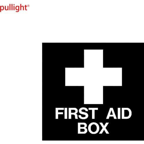 First Aid Box Car Funny Bumper Sticker Drift Jdm Vinyl Decal Van Bike Laptop