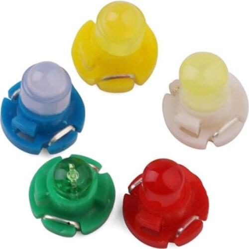 Automobile Led Instrument Lamp T3 T4.2 T4.7 1smd Super Bright 1 Led Instrument Panel Light Reading Light Indicator Car Lights