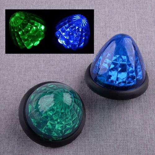 Car Trailer Truck LED Beehive Side Marker Light Round Cone Grommet Side Marker Clearance Cab Sleeper Lamp 24V