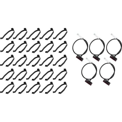 25Pcs Rear Fender Mudguard Bracket for Xiaomi Mijia M365/M365 Pro & 5Pcs Rear Tail Lamp for Xiaomi Mijia M365 M187