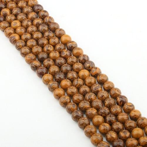 2020 Natural Stone Rubber Stone Beads Making for Jewelry Loose Beads Necklace DIY Bracelet 6 /8 /10 mm