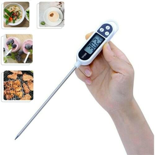 TP300 Digital Food Thermometer Probe For Kitchen BBQ Meat Water Milk Oil Tea Soup Electronic Oven Temperature Measuring Tool