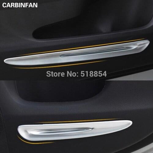 FOR HONDA CR-V CRV 2012 2013 2014 CHROME INSIDE DOOR PANEL COVER TRIM MOLDING SCUFF PLATE PROTECTOR GARNISH ACCESSORIES Sticker