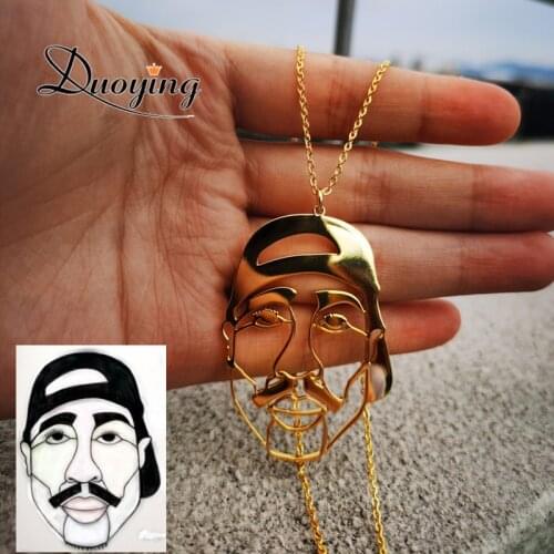 DUOYING Customized Childrens Drawing Kids Art Child Artwork Personalized Necklace Jewelry Christmas Gift For Family Gift