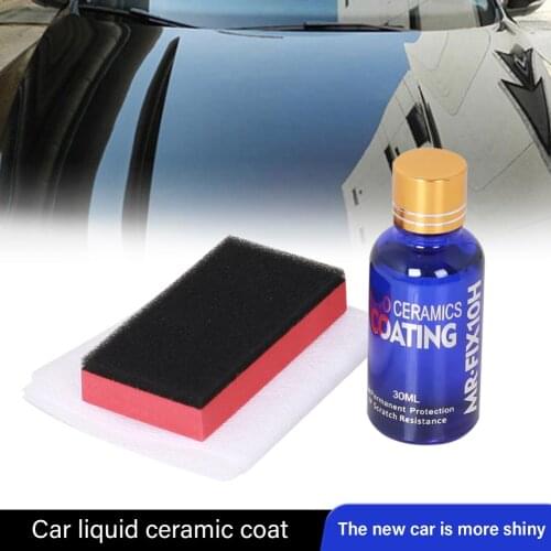 30ml 10H Auto Ceramic Glass Coat Super Hydrophobic Car Liquid Coat Paint Durable Anti-Corrosion Coating for Car Styling Car care