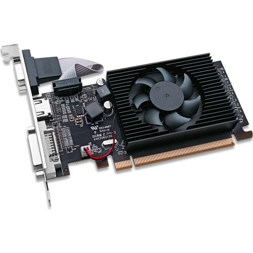 Machinist AMD Radeon R5 220 2gb 64BIT Ddr3 Pci-Express 2.0 Graphics Card GDDR3 With HDMI DVI VGA display