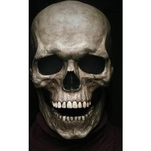 Halloween Full Head Skull Mask Helmet With Movable Jaw Skull Mask Call Of Duty Masks Toy For Costume Party Toys For Kids Adults