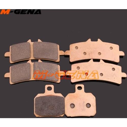 Motorcycle metal sintering brake pads For Streetfighter 1100 2009 2010 2011 2012 2013 1199 12 13 14 15 2012 2013 2014 2015