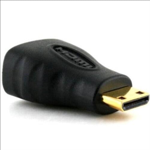 New Female Adapter Connector Mini HDMI(Type C) Male to HDMI(Type A) HDMi to mini adapter