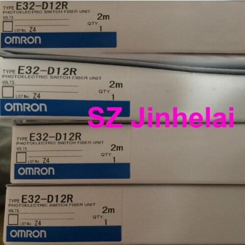 OMRON E32-D12R Authentic original PHOTOELECTRIC SWITCH FIBER UNIT 2M