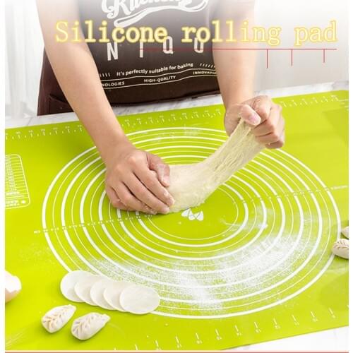 30*40 Silicone Kitchen Kneading Dough Mat Cookie Cake Baking Mat Tools Thick Non-stick Rolling Mats Pastry Accessories Sheet Pad