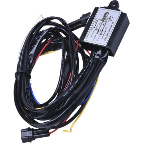 12V Car Working Light DRL Headlight Dimmer Turn Light Controller Box