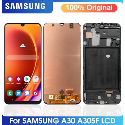 Samsung Galaxy A30 Lcd Display 6.4" For A305 A305F A305FN A305G A305GN A3050 A305N A305GT Touch Screen Digitizer Replacement