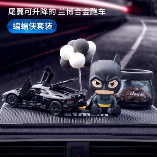 Anime Characters Hand-run Car Model Dashboard Car Decoration Boy Car Decoration Air Freshener Car Perfume Interior Accessories
