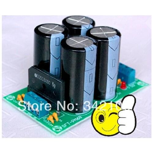 Free Shipping!!! 25A flat bridge rectifier board dual power amplifier TDA7294 TDA7293 LM3886 power board, etc