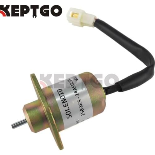 24V SA-4567-T 1503ES-24A5UC5S Fuel Shutoff Stop Solenoid For Kubota