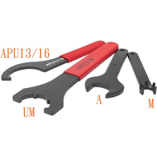 ER wrench ER8 ER11 ER16 ER20 ER25 C32UM nc tool shank nut drill chuck strong APU wrench Hardened