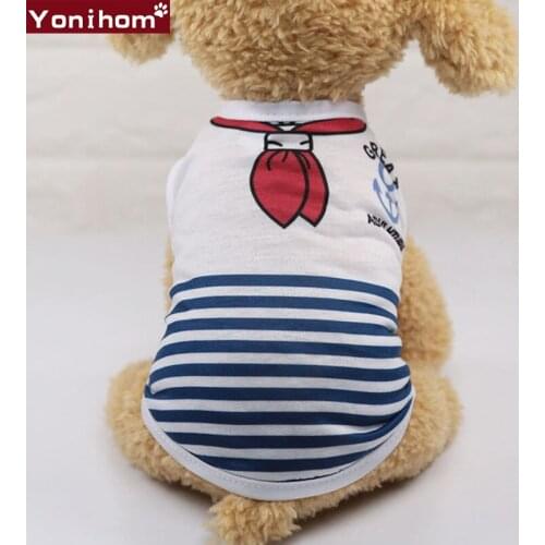 T Shirt Dog Vest Soft Cartoon Clothing for Dogs Spring Summer Tshirt Cute Cheap Dog Clothes Clothing for Dog Chihuahua Yorky Pet