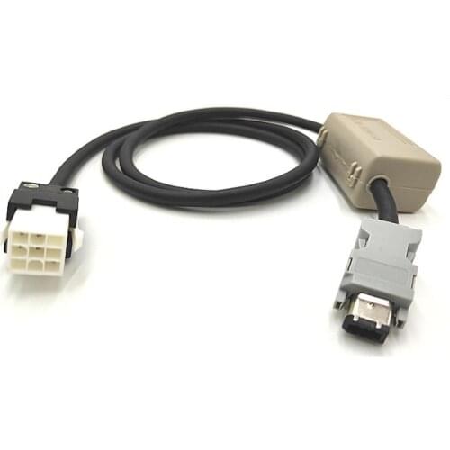 Panasonic servo motor encoder cable for A5 A6 series MFECA0**0EAE