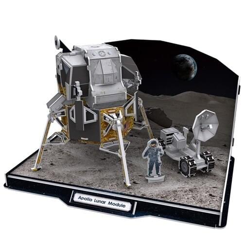 Cubic Fun 3D 104 Piece Jigsaw Puzzle Apollo Lunar Module