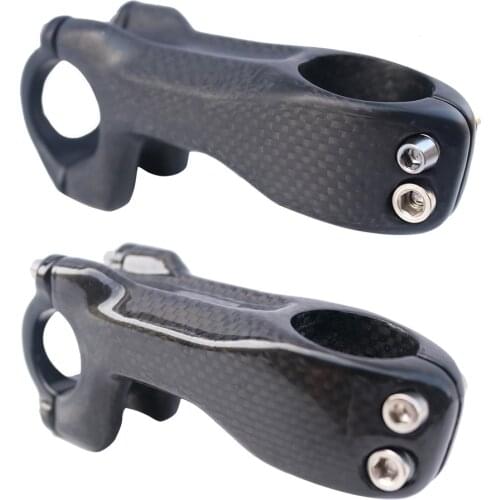 Matte/Glossy 3K Carbon Fiber bicycle MTB Road Stem Bike Parts Frok Diameter 28.6 mm 31.8mm Handlebar Diameter 25.4mm 31.8mm