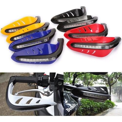 Motorcycle handlebar gauntlet Universal 7/8" Brush Hand Guard Protection Shield Cover For Suzuki DRZ/RMZ Off-road vehicle