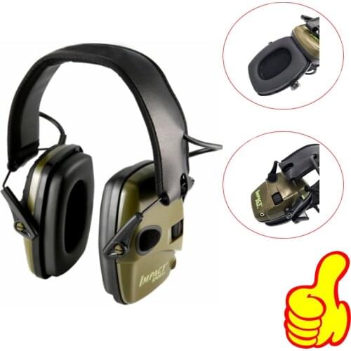 HOT Tactical Electronic Shooting Earmuff Outdoor Sports Anti-noise Headset Impact Sound Amplification Hearing Protective Headset