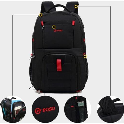 2020 Hot Sale Unisex Waterproof Backpack Laptop Backpacks Casual Travel Boys Girl Student School Bags Large Capacity