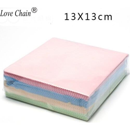 10pc/lot Clean Glasses Lens Cloth Wipes For Sunglasses Microfiber Eyeglass Cleaning Cloth For Mac Camera Computer