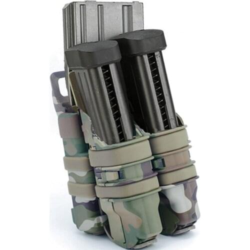 Tactics Transfer FAST Hard Shell Magazine Pounch - 1x Rifle 2x Airsoft Gun Configuration Set Free Shipping