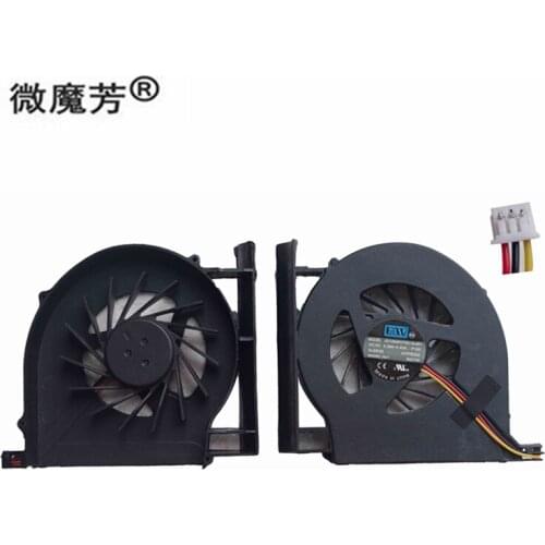 New Laptop cpu cooling fan for HP CQ61 G61 CQ71 G71 CQ70 Notebook Cooler Radiator Cooling Fan 3 Lines cooler