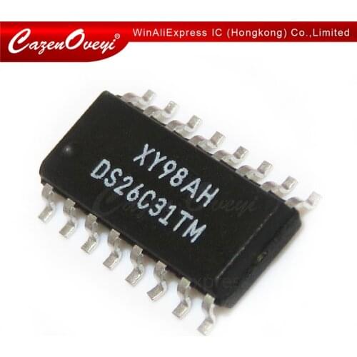 10pcs/lot DS26C32ATM DS26C31TM DS26C31 SOP-16 In Stock