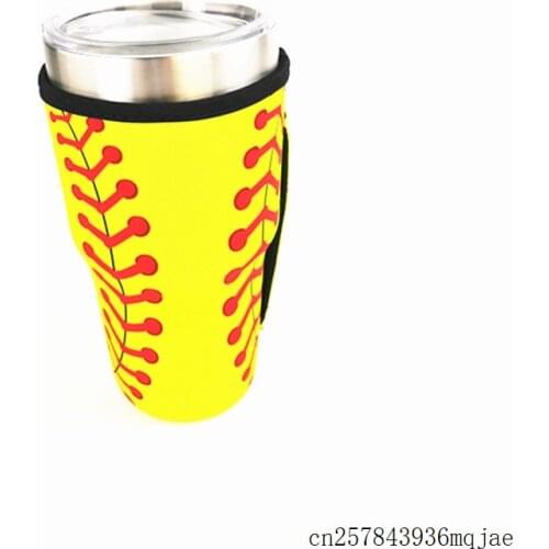 100pcs Rainbow Water Bottle Covers Leopard Print Sleeve Bag Neoprene Insulated Pouch for 30oz Tumbler