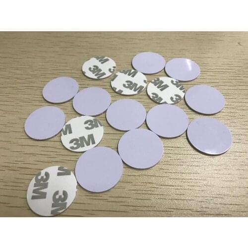1000pcs/lot 25mm 30mm ID TK4100 chip PVC sticker RFID Coin Card