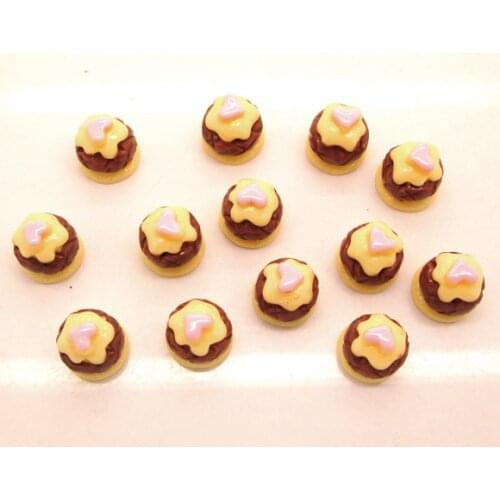 20Pcs Resin Castle Cakes Decoration Crafts Flatback Cabochon Scrapbooking Fit Phone Embellishments Beads Diy Accessories