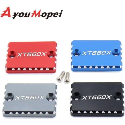 Motorcycle Accessories Front Brake Clutch Cylinder Fluid Reservoir Cover Cap For YAMAHA XT660X XT 660X 2004-2014 2013 With Logo